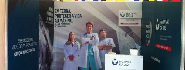 Decoração Hospital de Luz no Volvo Ocean Race